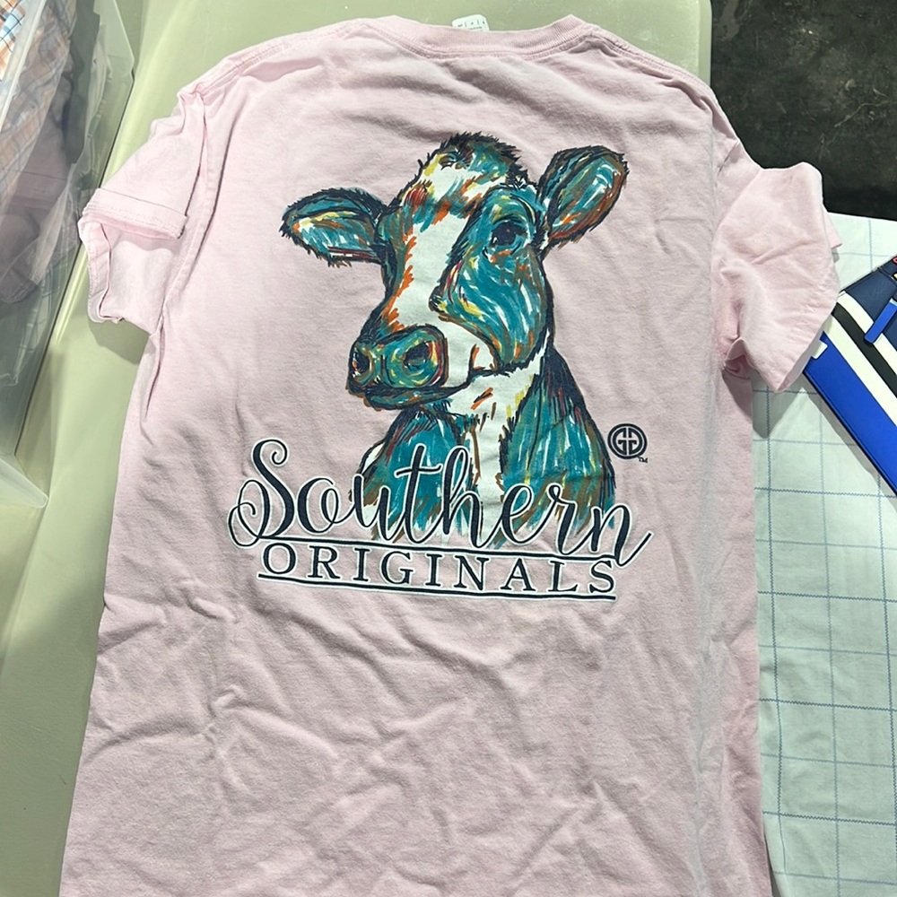Girlie girl southern cotton shirt